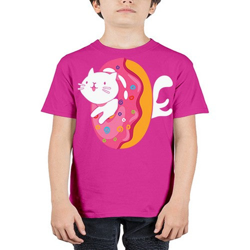 Kawaii Cat Donut Anime Lover Anime 267# - anime - Youth Tee Unisex