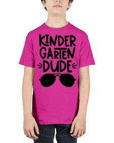 Kindergarten Dude 421# - kindergarten - Youth Tee Unisex
