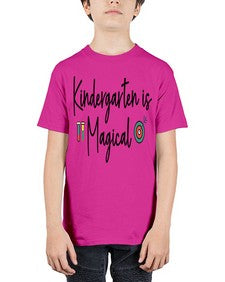 Kindergarten is Magical 425# - kindergarten - Youth Tee Unisex