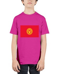 Kyrgyzstan 1103# - world flags - Youth Tee Unisex
