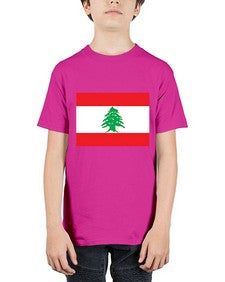 Lebanon 1122# - world flags - Youth Tee Unisex