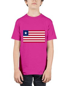 Liberia 1131# - world flags - Youth Tee Unisex