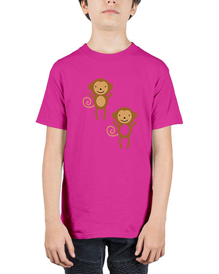 Little_monkeys_MF_5814 - monkey - Youth Tee Unisex