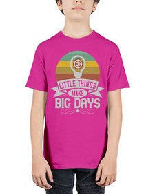Little things make big days Style 28# - motivation - Youth Tee Unisex