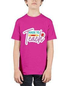 Made To Teach 1082# - teacher - Youth Tee Unisex