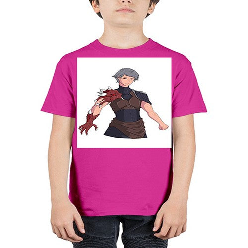 Man has parasite on hand 14# - anime - Youth Tee Unisex