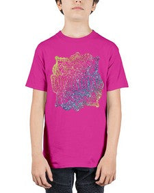 Mandala Wisdom Rainbow Glitter 764# - mandala - Youth Tee Unisex