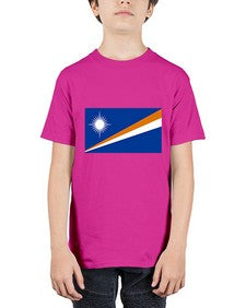 Marshall Islands 1242# - world flags - Youth Tee Unisex