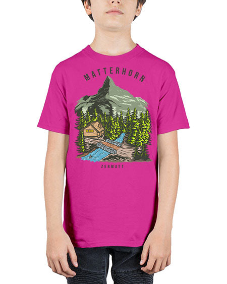 Matterhorn 21# - nature - Youth Tee Unisex