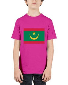 Mauritania 1260# - world flags - Youth Tee Unisex
