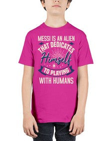 Messi is alien that dedicates himself 33# - ufo - Youth Tee Unisex