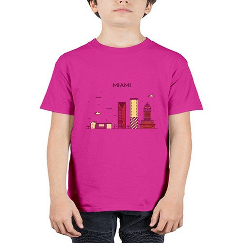Miami 1285# - cities - Youth Tee Unisex