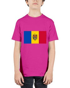 Moldova 1332# - world flags - Youth Tee Unisex