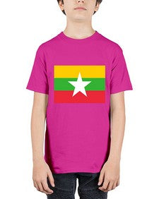 Myanmar 1398# - world flags - Youth Tee Unisex