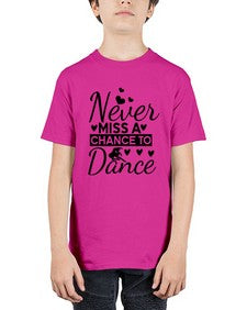 Never miss a chance to dance 170# - ballet - Youth Tee Unisex