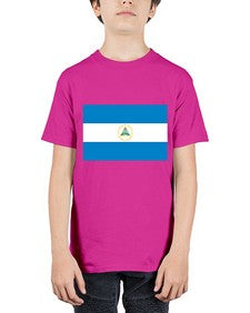 Nicaragua 1487# - world flags - Youth Tee Unisex