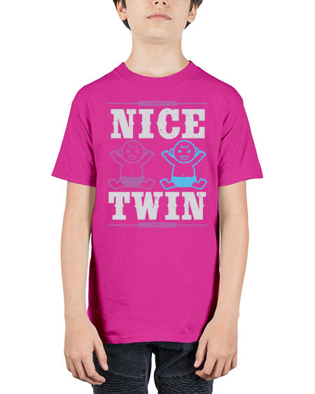 Nice Twin Style 167# - baby shower - Youth Tee Unisex