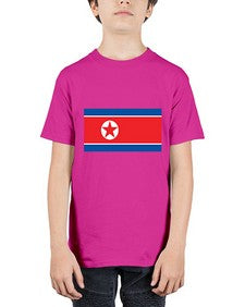 North Korea 1511# - world flags - Youth Tee Unisex