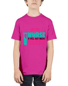 Nurse A Little Just Above Queen Style Style 1145# - nurse - Youth Tee Unisex