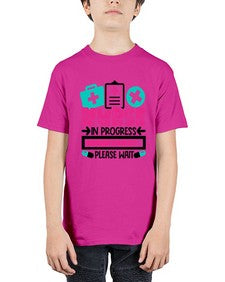 Nurse In Progress Please Wait Style Style 1160# - nurse - Youth Tee Unisex