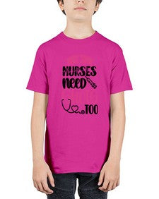 Nurses Need Shots Too Style Style 1252# - nurse - Youth Tee Unisex
