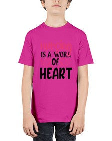 Nursing is a work of heart Style Style 1269# - nurse - Youth Tee Unisex