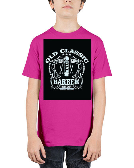 Old Classic Barber1284# - barber - Youth Tee Unisex
