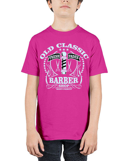 Old Classic Barber1285# - barber - Youth Tee Unisex