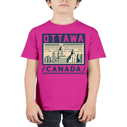 Ottawa 1557# - cities - Youth Tee Unisex