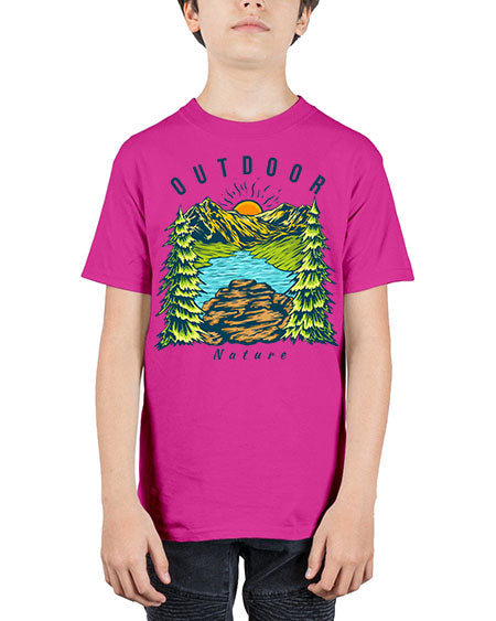 Outdoor Nature 17# - nature - Youth Tee Unisex