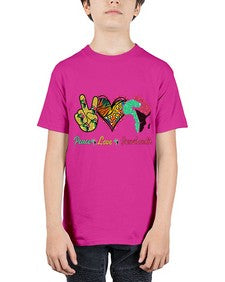Peace Love Juneteenth Day Fist Png 8# - black juneteenth - Youth Tee Unisex