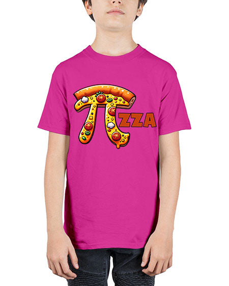 Pizza Pi Day Funny 40# - pi - Youth Tee Unisex