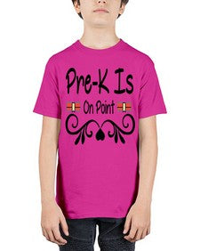 Pre K Is On Point 654# - prek headstart - Youth Tee Unisex