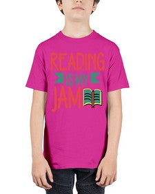 Reading is my jam 702# - librarian - Youth Tee Unisex