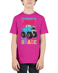 Ready to Crush third Grade 722# - third grade - Youth Tee Unisex