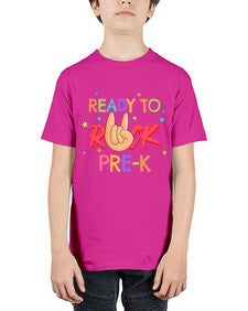Ready to Rock PreK Rock 734# - prek headstart - Youth Tee Unisex