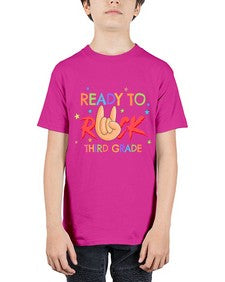 Ready to Rock third Grade 737# - third grade - Youth Tee Unisex