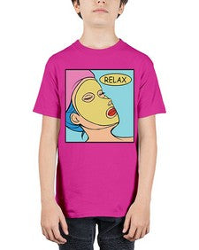 Relax 1013# - art pop art - Youth Tee Unisex
