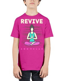 Revive and Relax 500# - yoga - Youth Tee Unisex