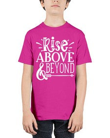 Rise above beyond Style 77# - motivation - Youth Tee Unisex