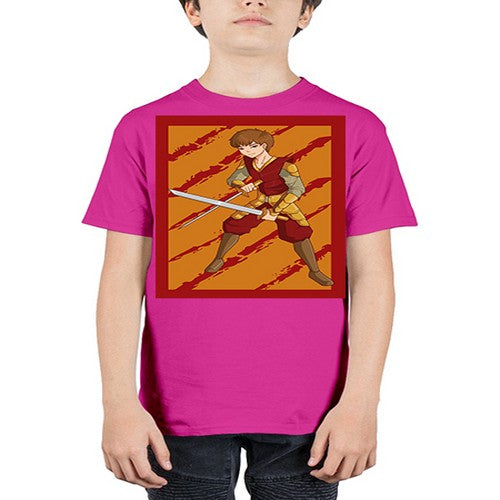 Samurai boy 95# - anime - Youth Tee Unisex