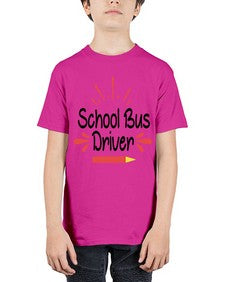 School Bus Driver 793# - graduation - Youth Tee Unisex