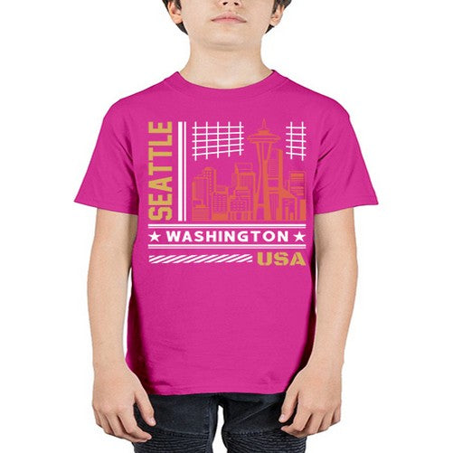 Seattle 1809# - cities - Youth Tee Unisex