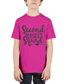 Second Grade Squad 832# - second grade - Youth Tee Unisex