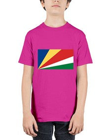 Seychelles 1822# - world flags - Youth Tee Unisex