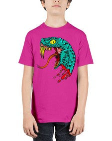 Snake 227# - cartoon animals - Youth Tee Unisex