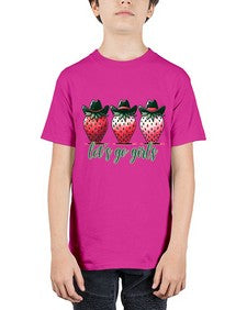 Strawberry Festival Plant City 1580# - strawberry - Youth Tee Unisex