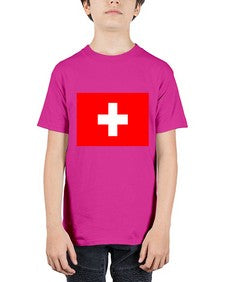 Switzerland 1915# - world flags - Youth Tee Unisex