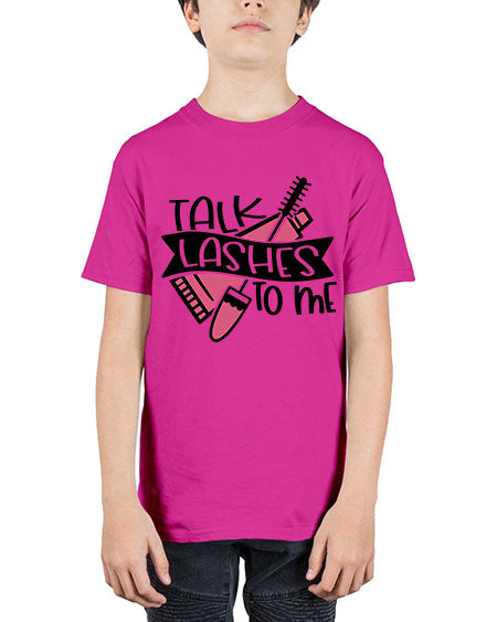 Talk Lashes To Me Style 17# - beauty - fashion - Youth Tee Unisex