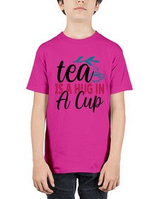 Tea Is A Hug In A Cup 1612# - tea - Youth Tee Unisex